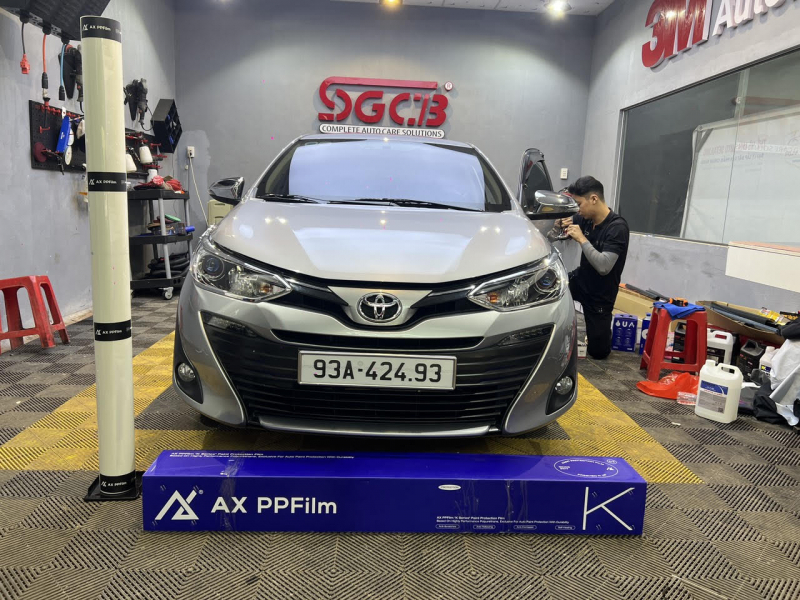 Thông tin bảo hành AX PPF K SERIES TOYOTA VIOS